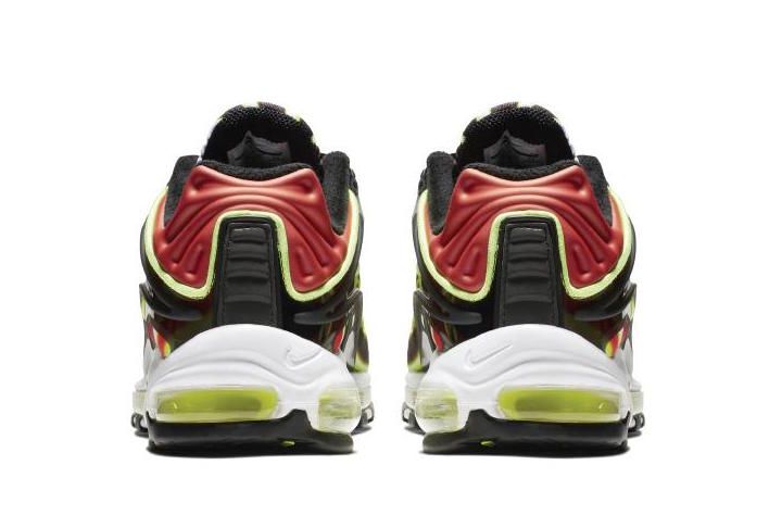 ナイキ エアマックスデラックス "ボルト/ハバネロレッド" 5枚目