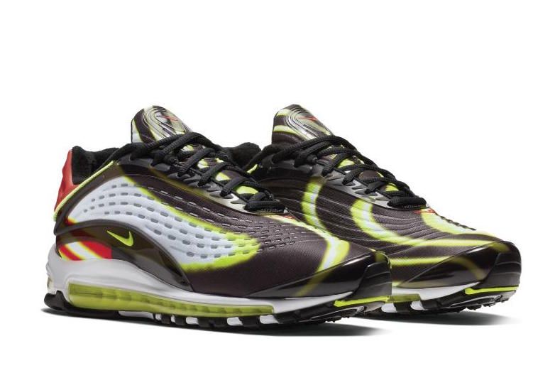 ナイキ エアマックスデラックス "ボルト/ハバネロレッド" 2枚目