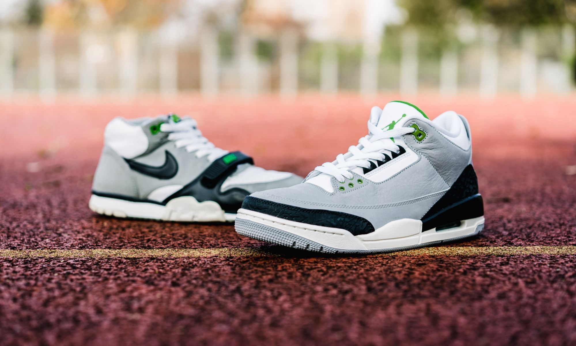 ナイキ エアジョーダン3 クロロフィル 2枚目