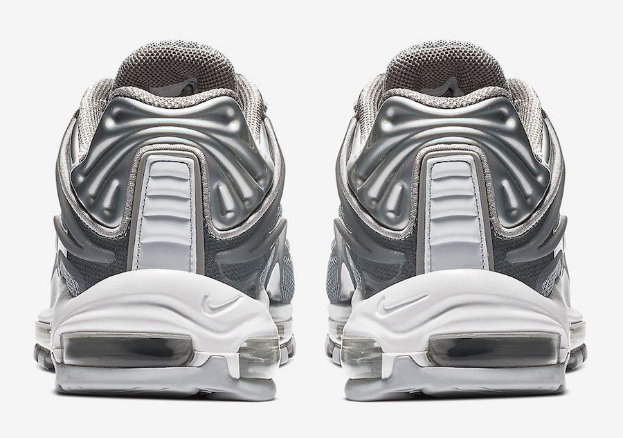 ナイキ エアマックスデラックス メタリック シルバー 5枚目