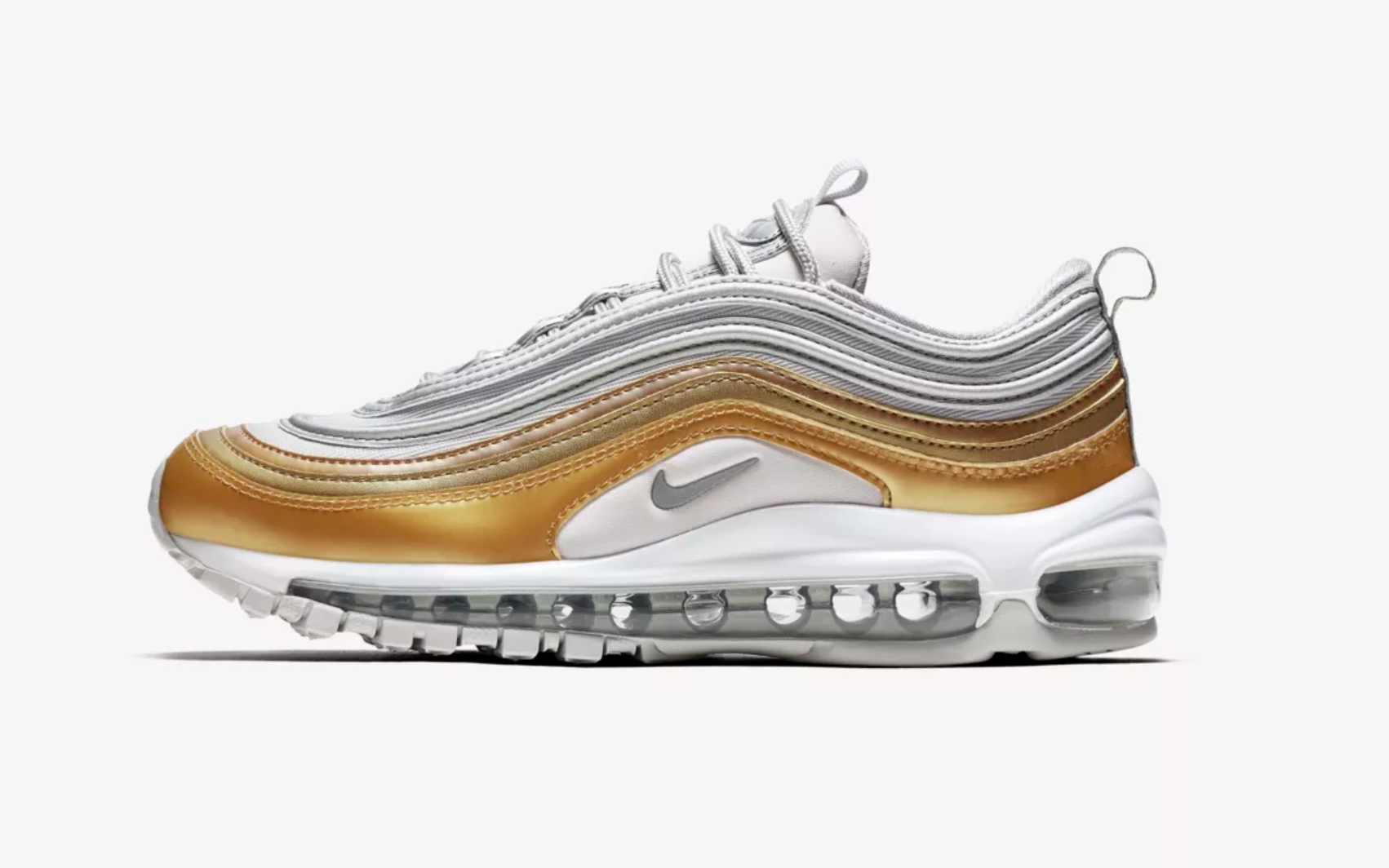 ナイキ ウィメンズ エアマックス97 SE "メタリックゴールドパック" 5枚目
