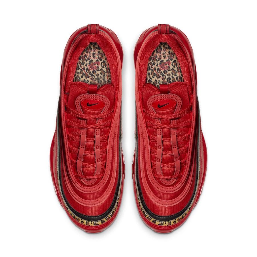 ナイキ エアマックス97 レッドレオパード 3枚目