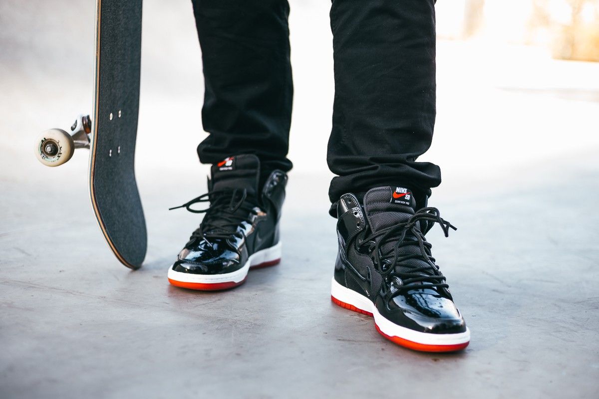 ナイキ SB ダンクハイ ライバルズパック "ブレッド" 2枚目