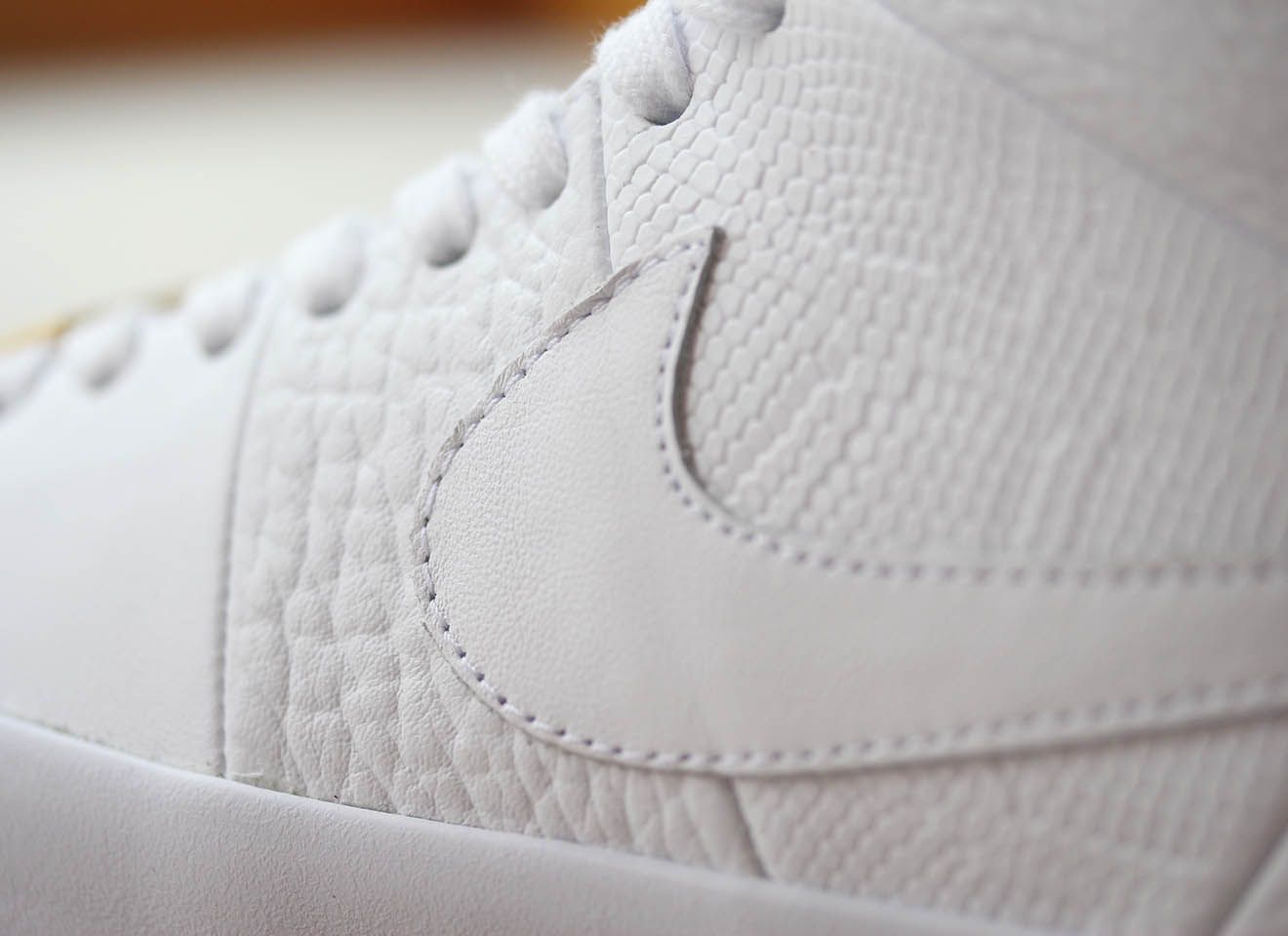 ナイキ ブレーザー ロイヤル QS "トリプルホワイト" 13枚目