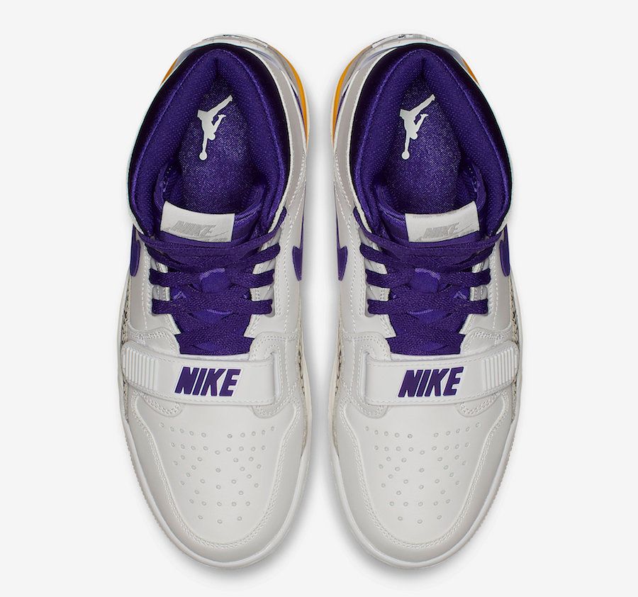 ナイキ ジョーダンレガシー312 レイカーズ 5枚目