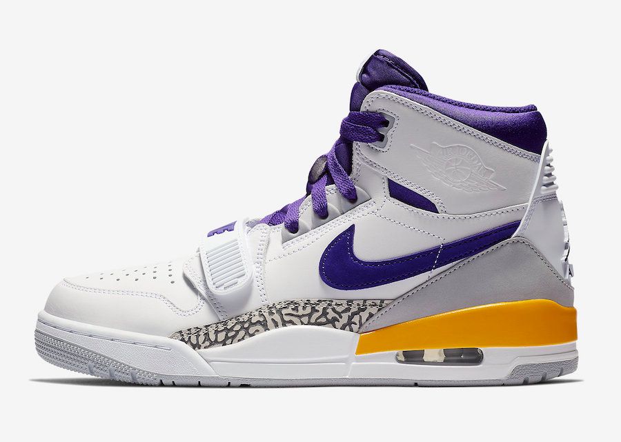 ナイキ ジョーダンレガシー312 レイカーズ 3枚目