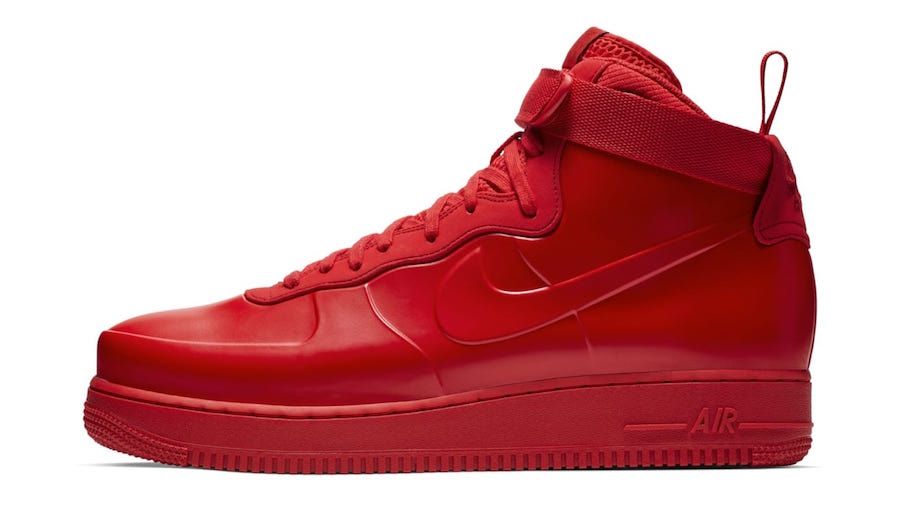 【リーク】NIKE AIR FORCE 1 FOAMPOSITE RED 2枚目