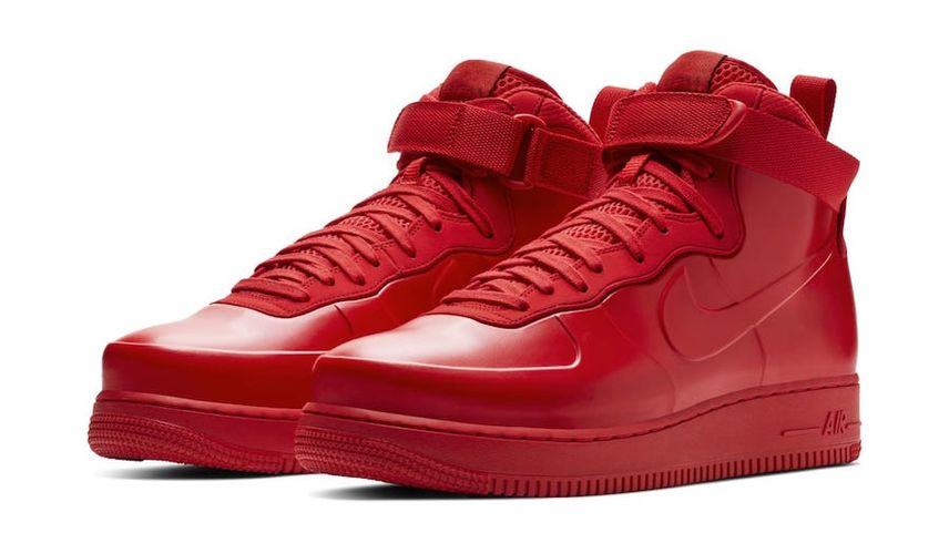 【リーク】NIKE AIR FORCE 1 FOAMPOSITE RED