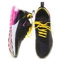 ナイキ エアマックス 270 ブラック/グレープ/イエロー 1枚目