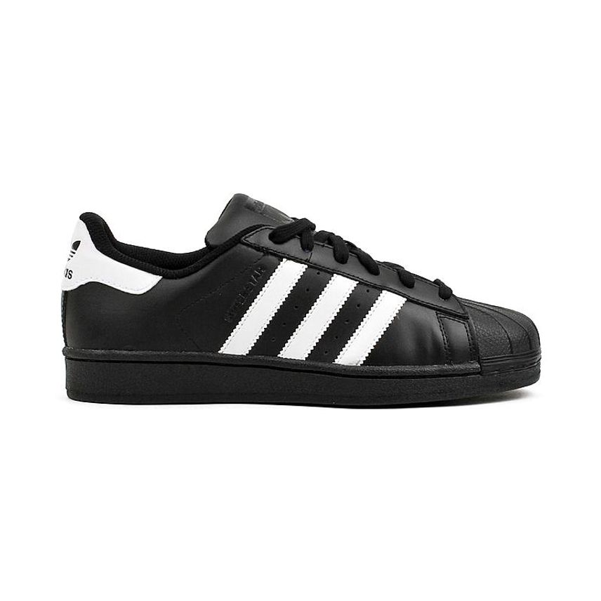 Adidas superstar white black foundation best sale
