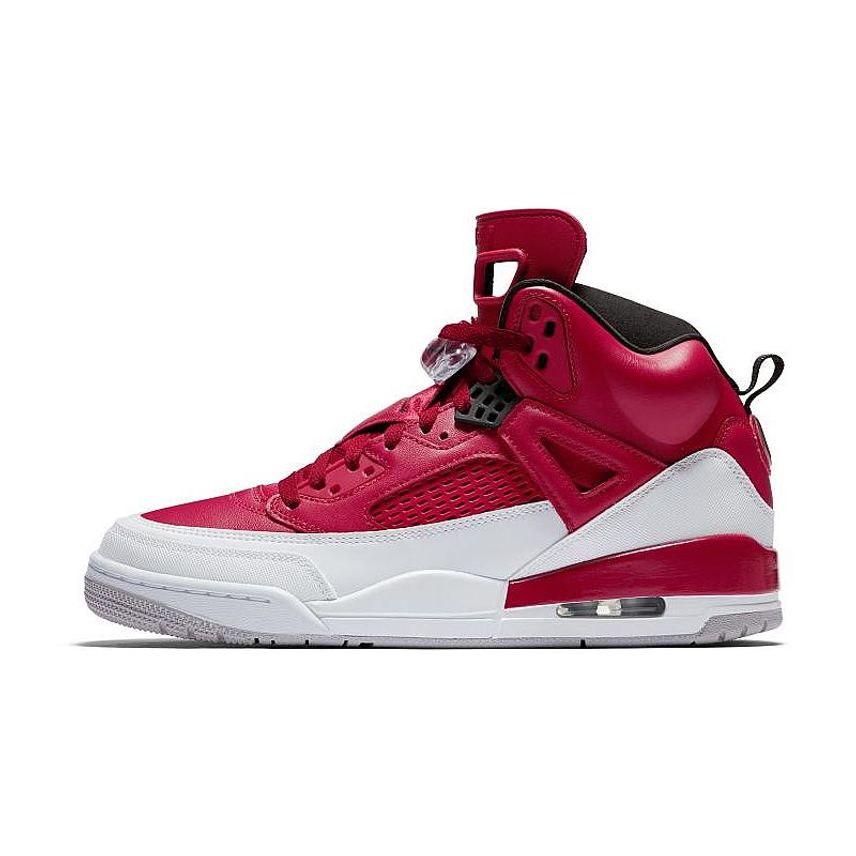Jordan spizike hot sale red and white