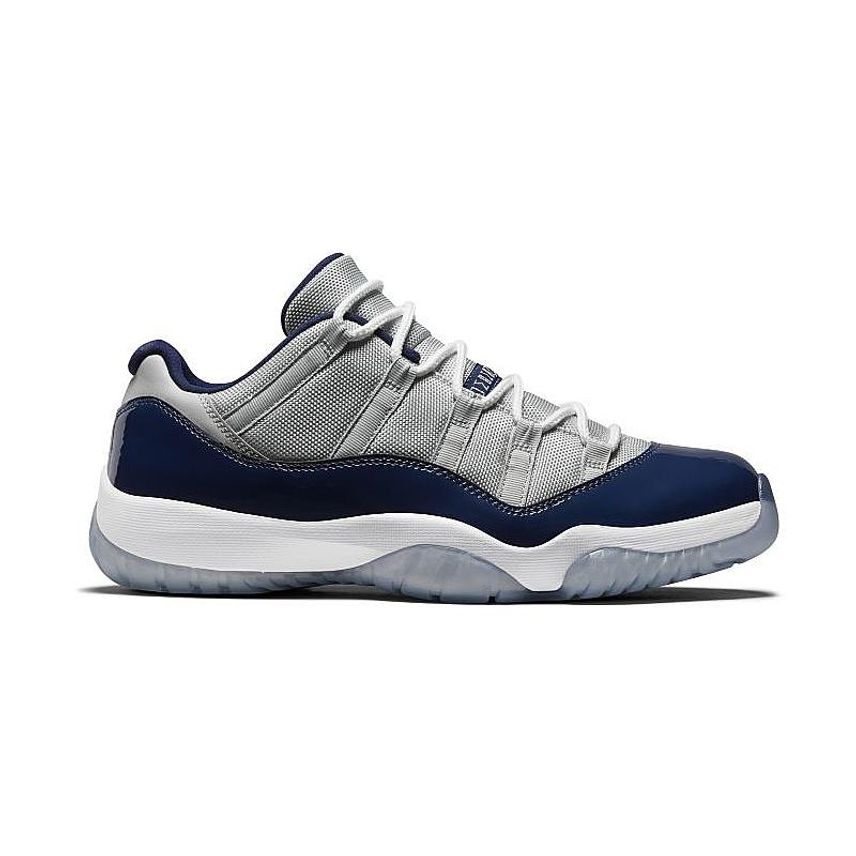 NIKE ナイキ AIR JORDAN 11 RETRO LOW GEORGETOWN (528895-007) エア ジョーダン 11 ロー ジョージタウン グレー ミッドナイトネイビー サイズ：US8 26.0cm スニーカー【メンズ】