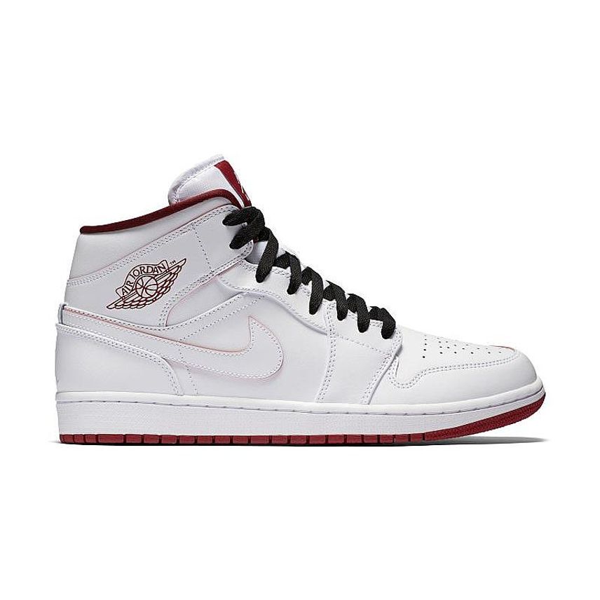 NIKE AIR JORDAN 1 RETRO MID WHITE GYM RED BLACKの新品/中古フリマ NIKE AIR JORDAN 1 RETRO MID WHITE GYM RED BLACKの新品/中古フリマ