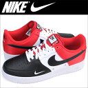 ナイキ エアフォース1 07 エレベイト ブラック/ホワイト-ユニバーシティレッド