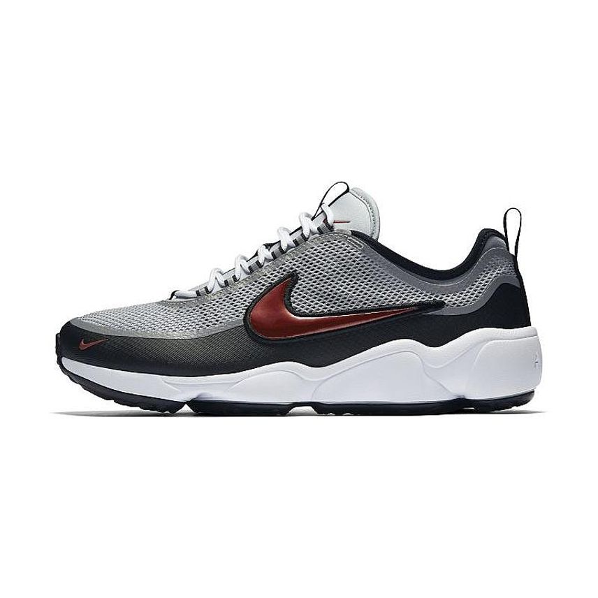 Nike Air Zoom Spiridon Ultra Metallic Silver Desert Red