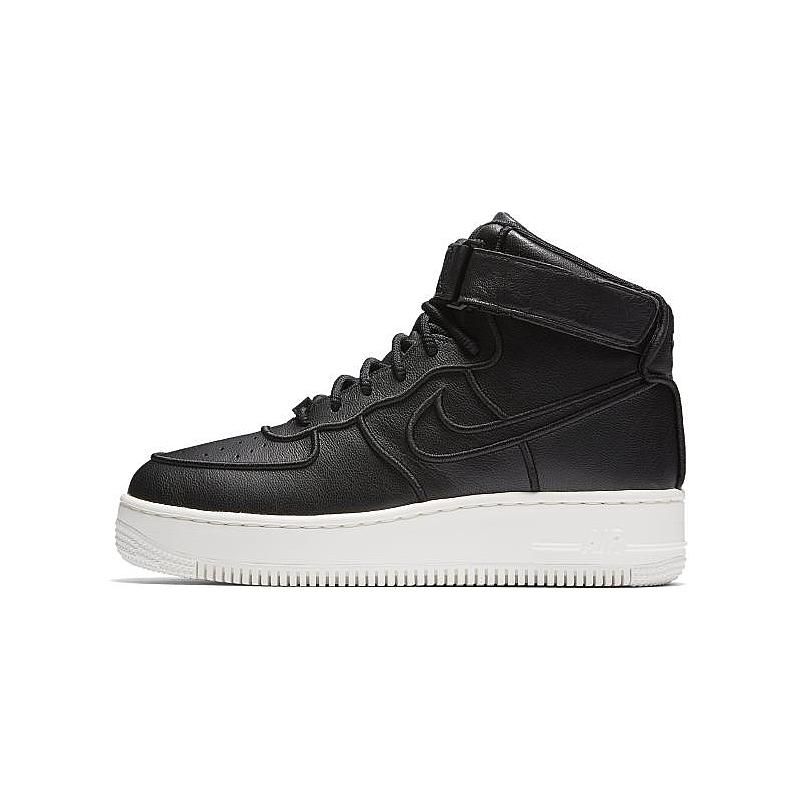 ナイキ ウィメンズ エアフォース1 アップステップ ハイ SI "ブラック アイボリー"