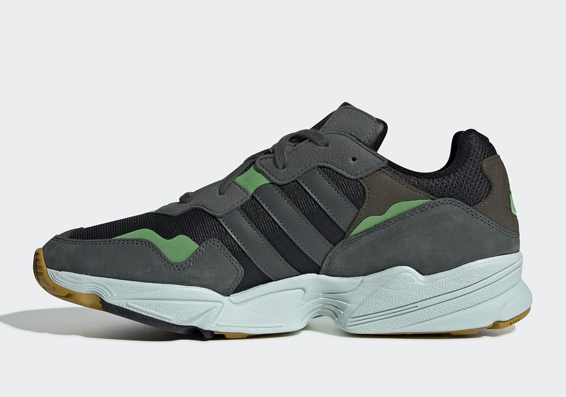 アディダス ヤング-96 "グレー/オリーブ" 4枚目