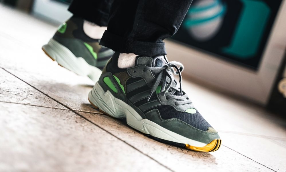 アディダス ヤング-96 "グレー/オリーブ" 2枚目