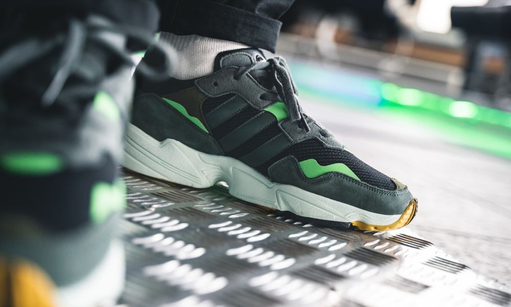 アディダス ヤング-96 "グレー/オリーブ" 3枚目