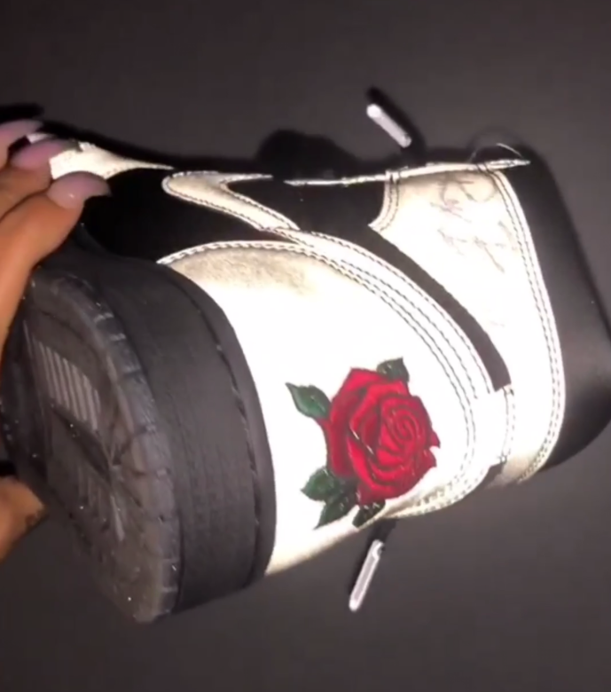 ロックスブラウン × ナイキ エアジョーダン1 レトロハイOG 9枚目