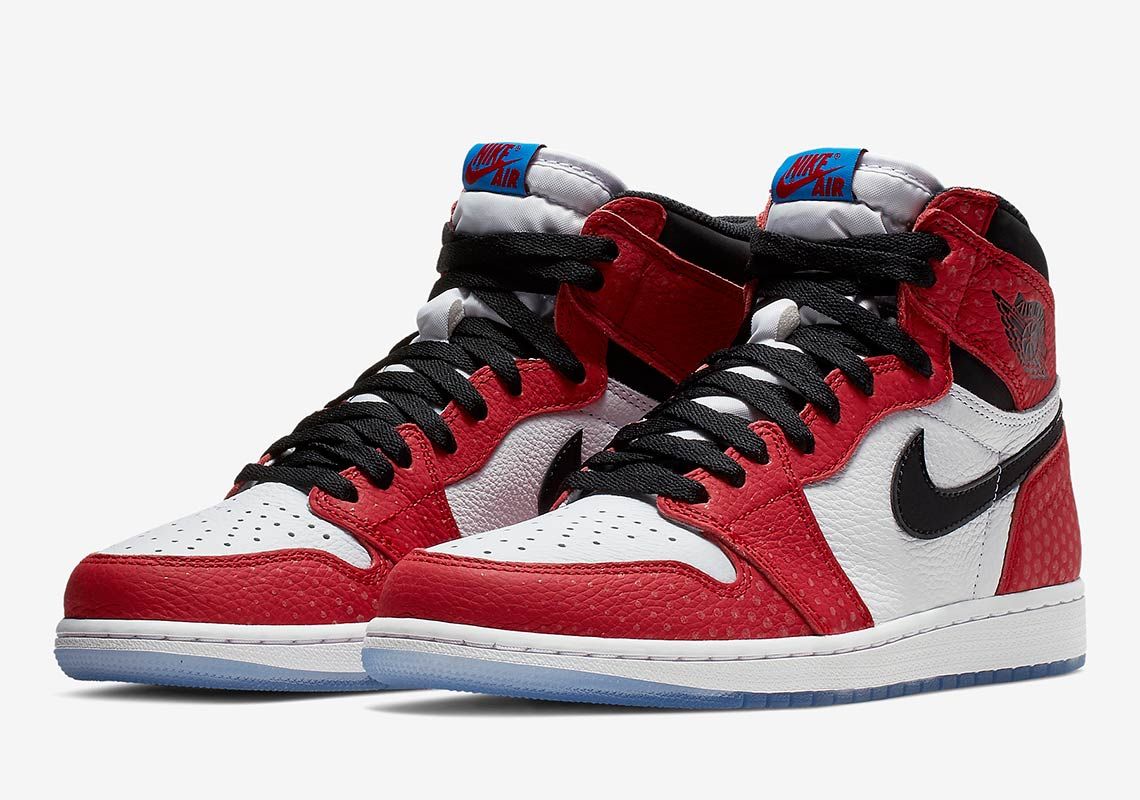【販売リンクあり】12/14発売 NIKE AIR JORDAN 1 RETRO HIGH SPIDER-MAN ORIGIN STORY 抽選/定価/販売店舗まとめ 5枚目