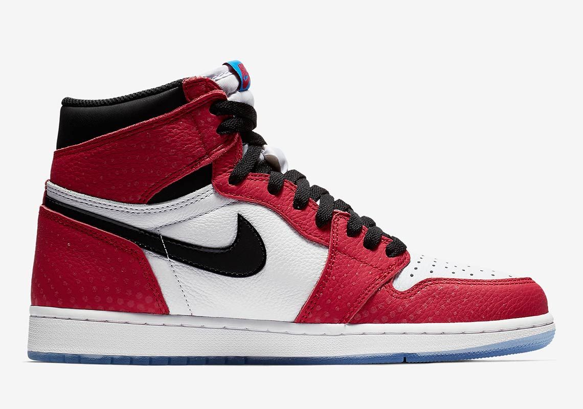 【販売リンクあり】12/14発売 NIKE AIR JORDAN 1 RETRO HIGH SPIDER-MAN ORIGIN STORY 抽選/定価/販売店舗まとめ 7枚目