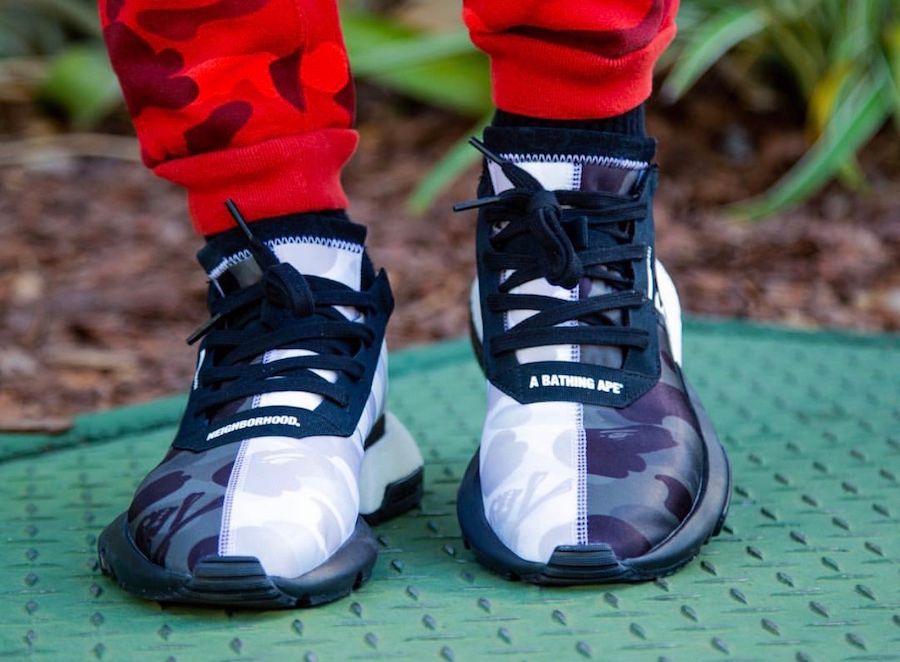 アディダス×ア・ベイシング・エイプ×ネイバーフッド POD-S 3.1 4枚目