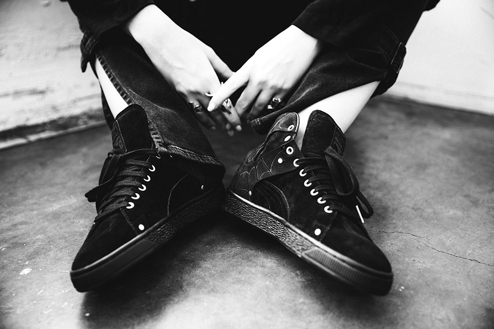 プーマ × エンノワール スウェード クラシック 6枚目