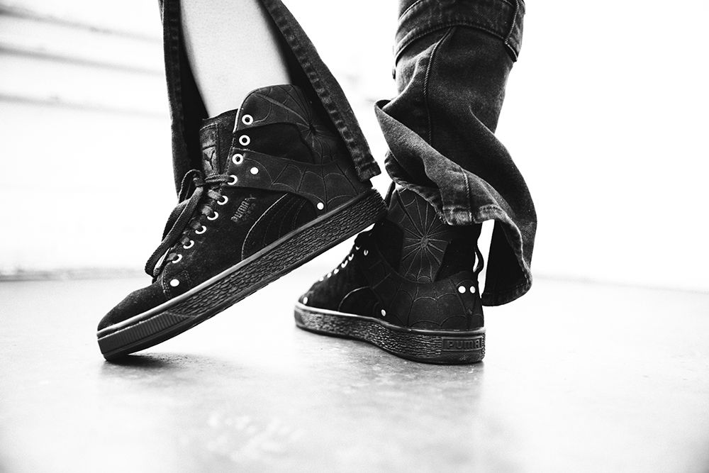 プーマ × エンノワール スウェード クラシック 4枚目