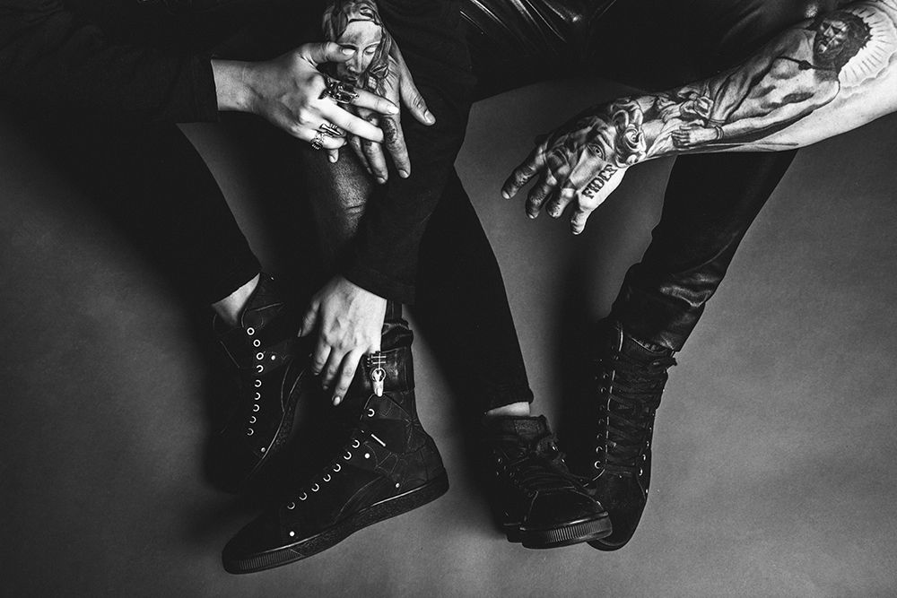 プーマ × エンノワール スウェード クラシック 5枚目