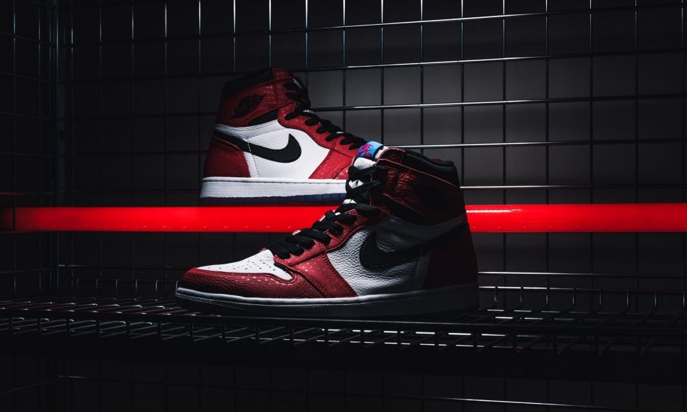 【販売リンクあり】12/14発売 NIKE AIR JORDAN 1 RETRO HIGH SPIDER-MAN ORIGIN STORY 抽選/定価/販売店舗まとめ 2枚目