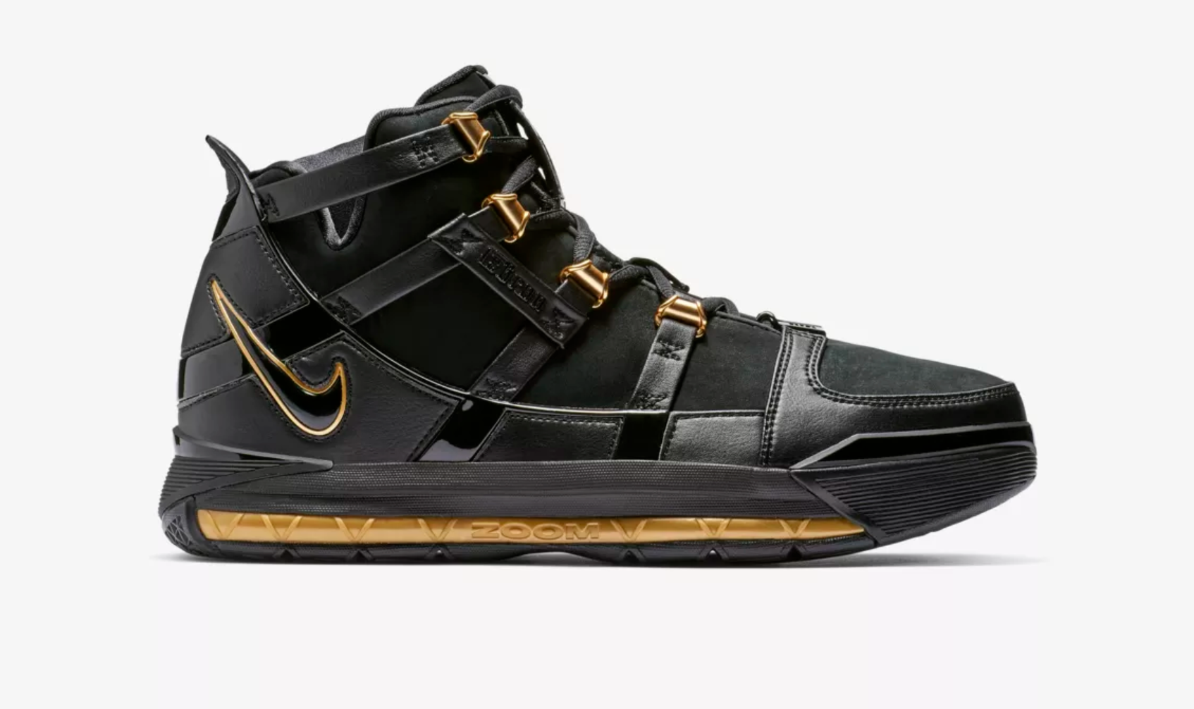 ナイキ ズームレブロン3 "メタリックゴールド" 6枚目