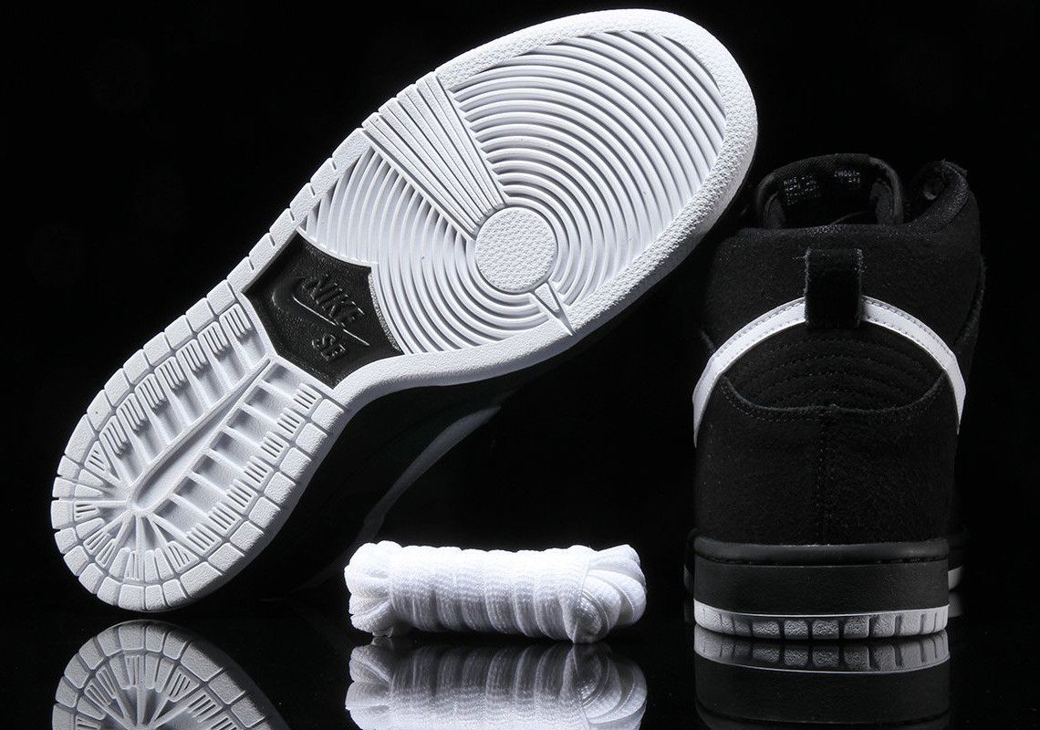 ナイキ SB ダンク ハイ プロ ブラック/カモフラ 4枚目