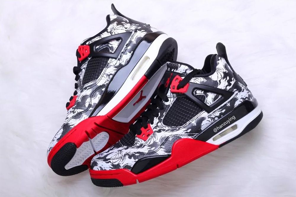 ナイキ エアジョーダン4 タトゥー 2枚目