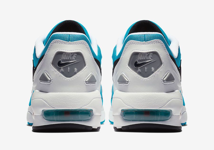 ナイキ エアマックス2ライト ブルーラグーン 10枚目