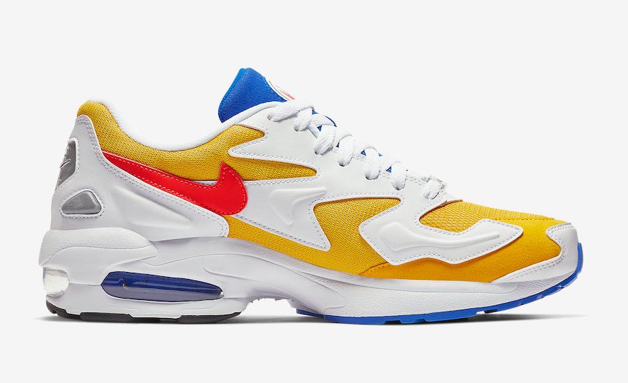 ナイキ エアマックス2ライト ユニバーシティ ゴールド 8枚目