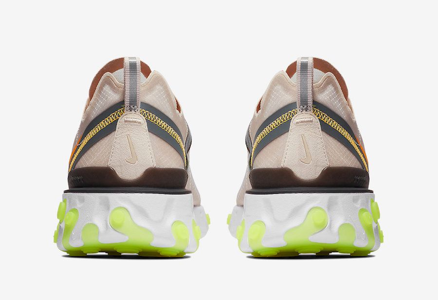 ナイキ リアクトエレメント87 "ライトオレウッドブラウン" 8枚目