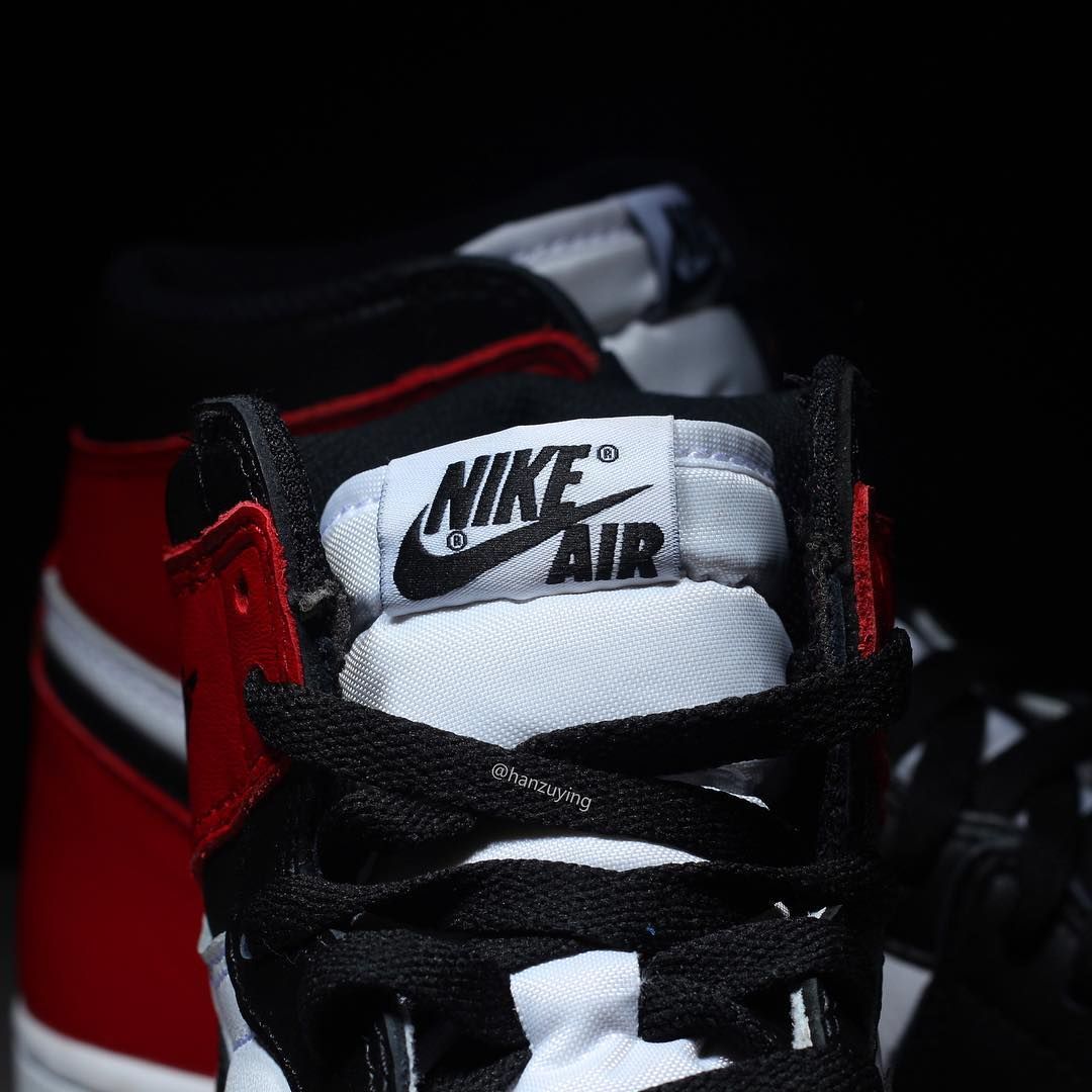 フラグメントデザイン×ナイキ エアジョーダン1 ブラックトゥ 8枚目