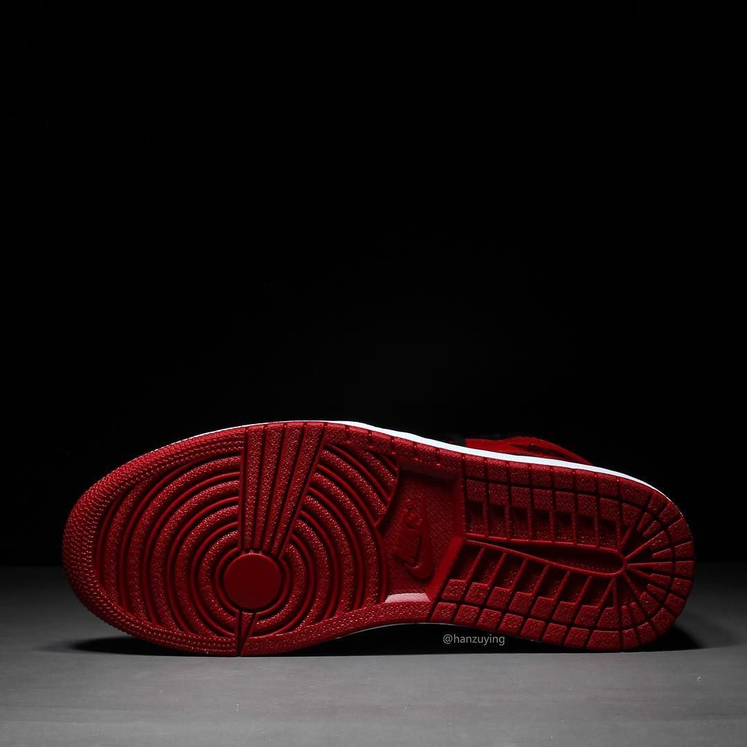 フラグメントデザイン×ナイキ エアジョーダン1 ブラックトゥ 10枚目