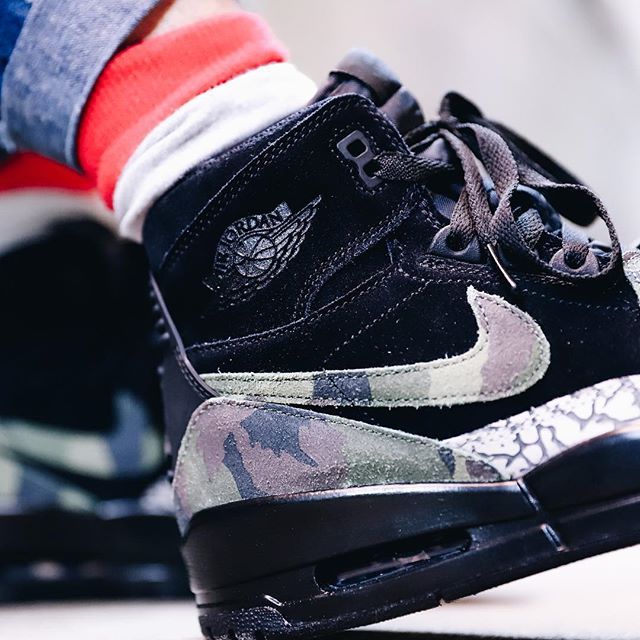 ナイキ ジョーダンレガシー312 "ブラック/カモ" 3枚目