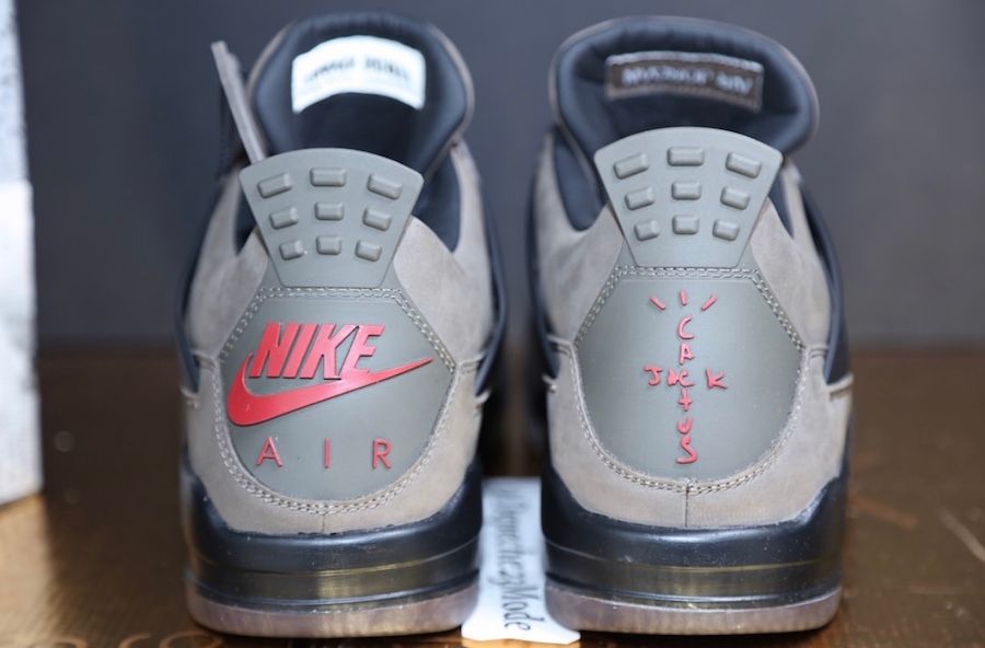 【リーク】TRAVIS SCOTT × NIKE AIR JORDAN 4 "OLIVE" 抽選/定価/販売店舗まとめ 5枚目