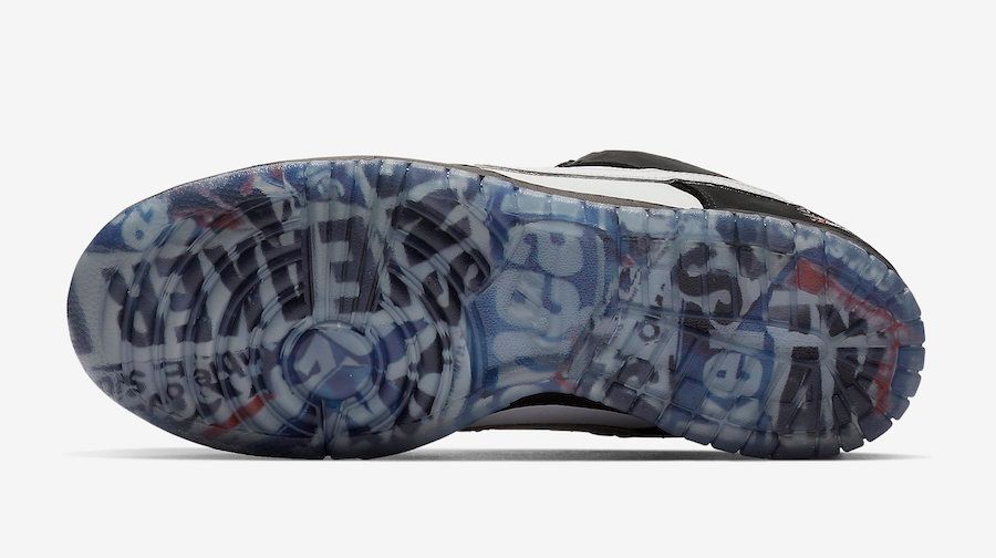 ステイプル×ナイキSB ダンク ロー ピジョン ブラック/ホワイト 7枚目