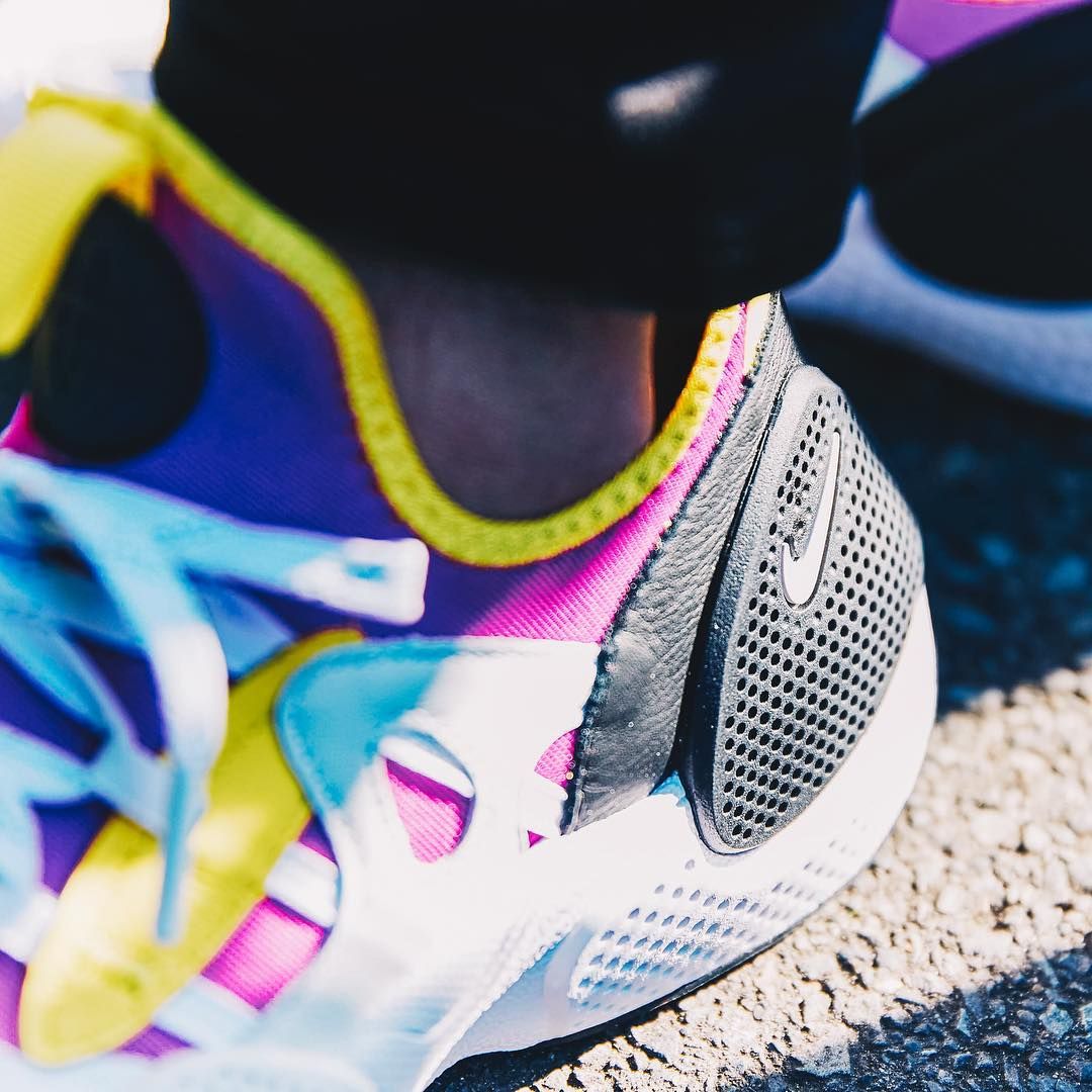 ナイキ エアハラチ E.D.G.E TXT QS "マゼンタ/ネオンイエロー" 2枚目