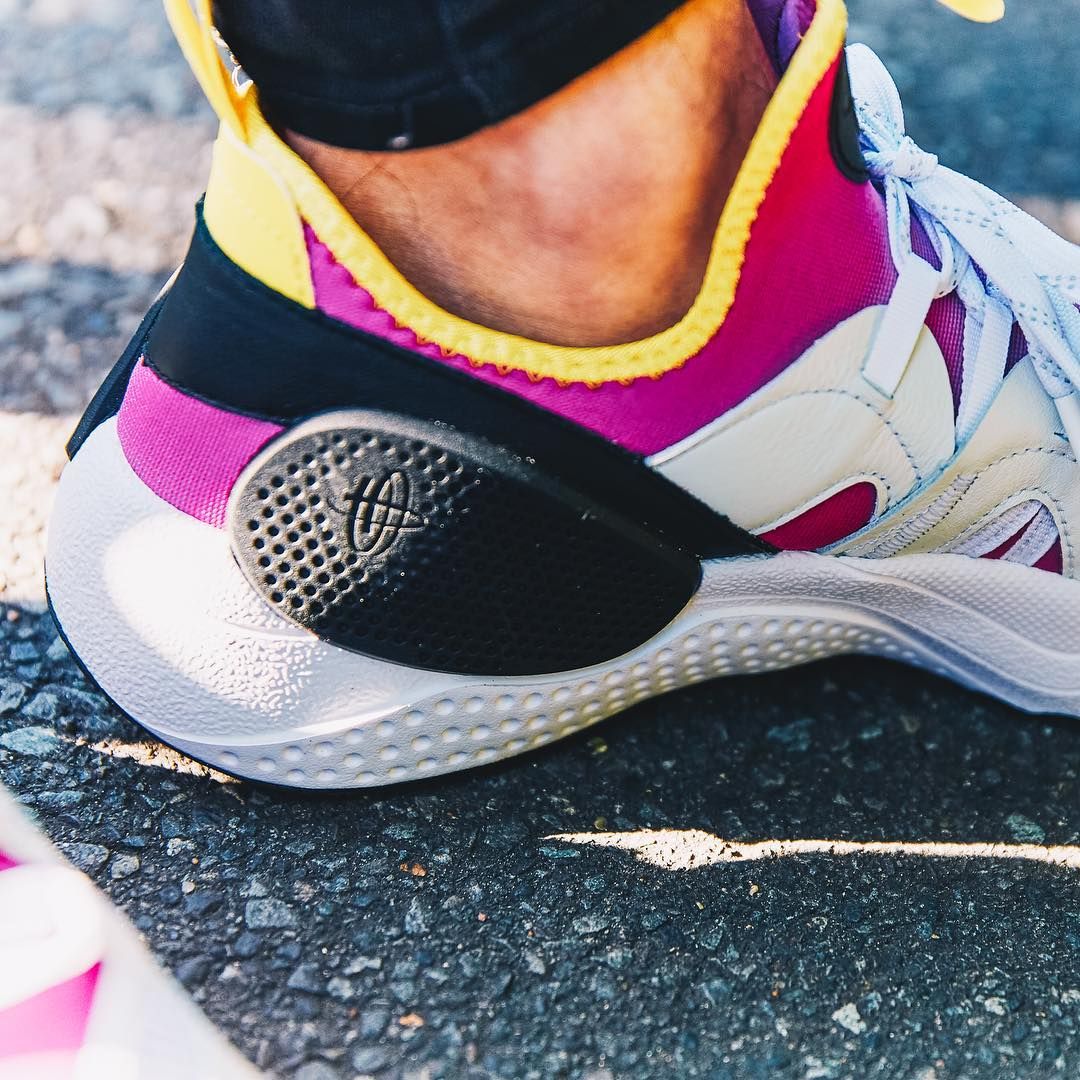 ナイキ エアハラチ E.D.G.E TXT QS "マゼンタ/ネオンイエロー" 3枚目