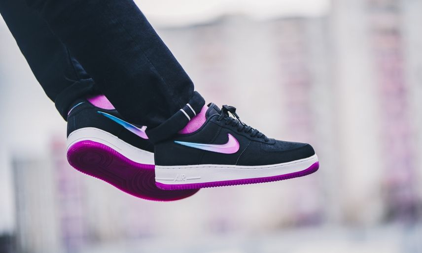 Nike air force 1 jelly jewel black hotsell