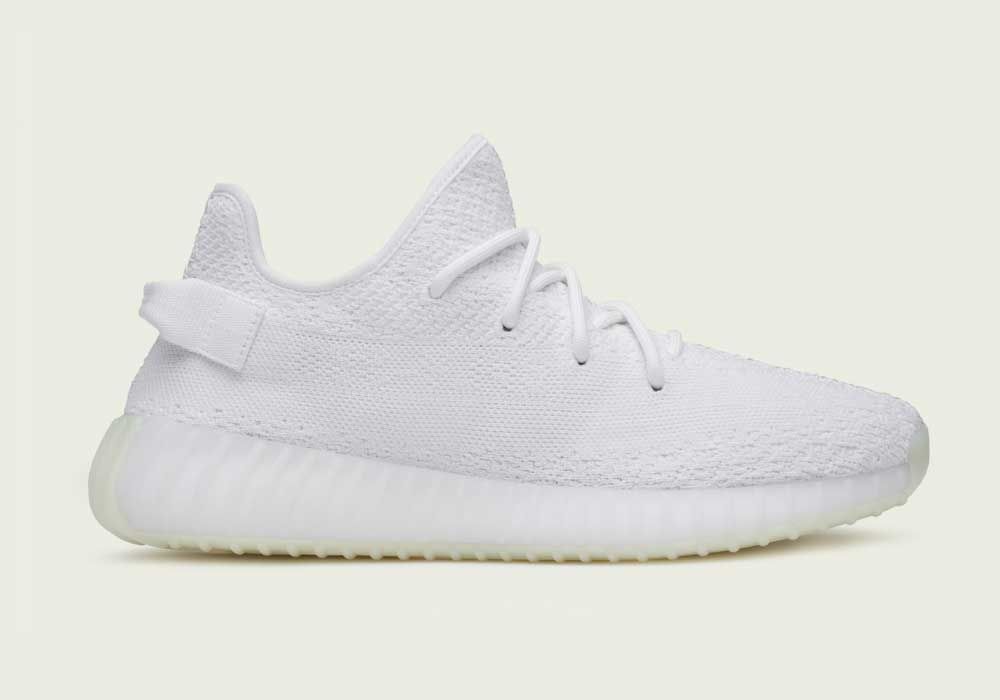 アディダス オリジナルス イージーブースト 350 V2 トリプルホワイト 1枚目