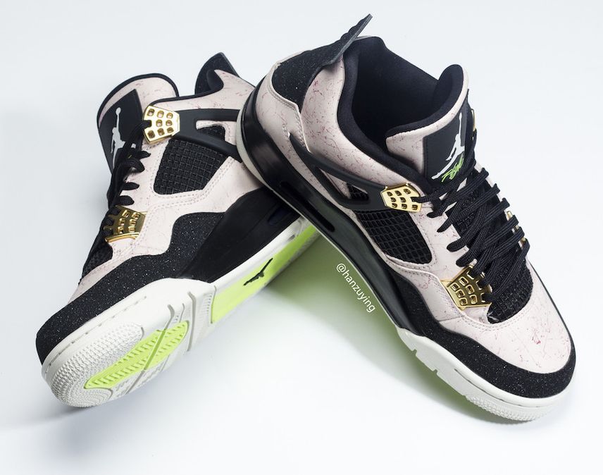 Air jordan hot sale 4 splatter