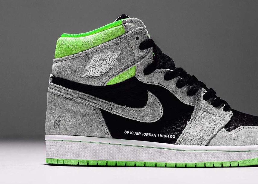 NIKE AIR JORDAN 1 RETRO HIGH OG NEUTRAL GREY VOLT