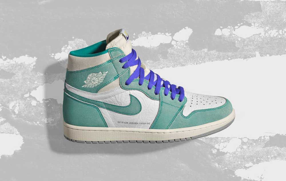 ナイキ エアジョーダン1 レトロ ハイ OG ターボグリーン 11枚目