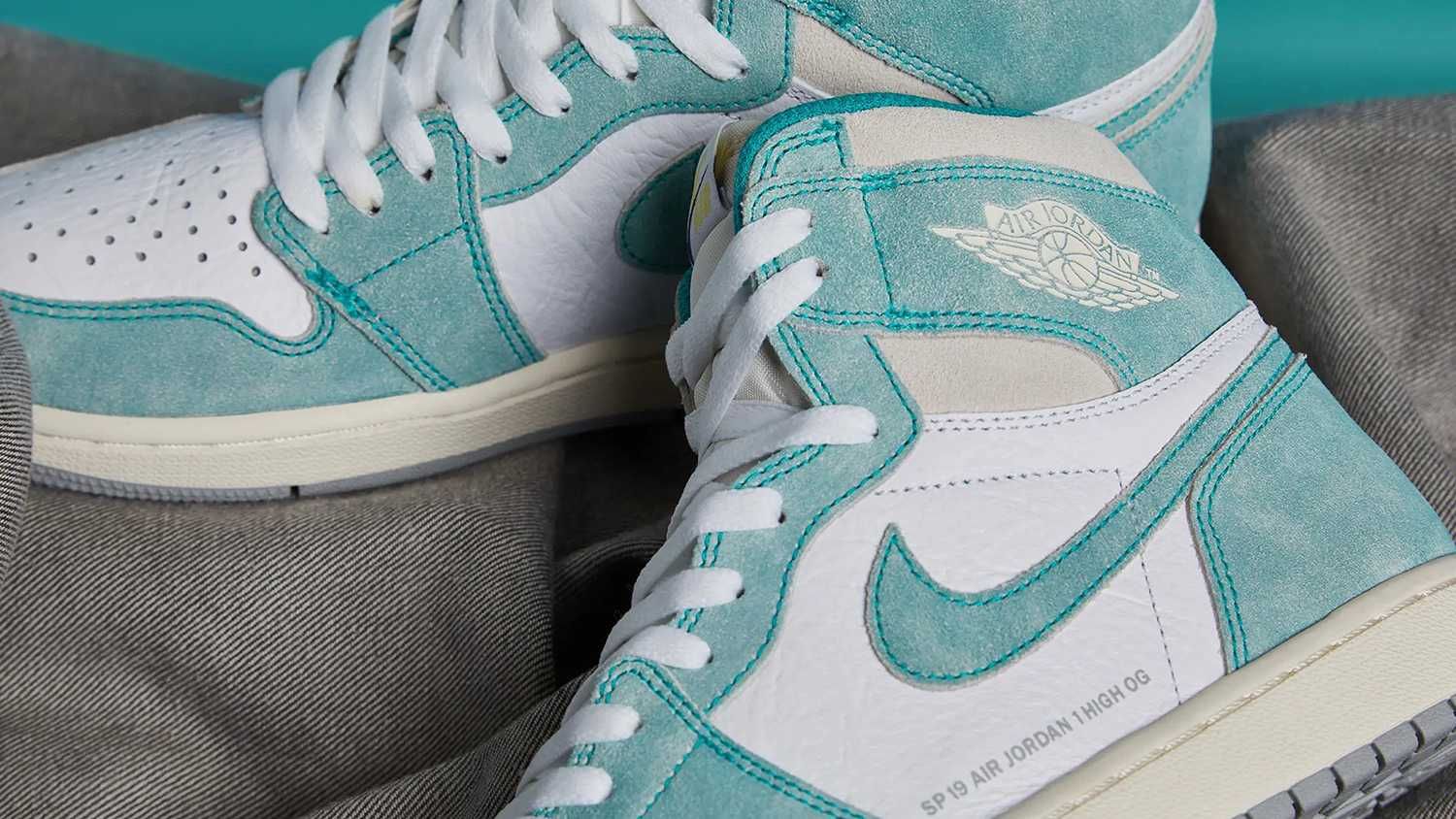 ナイキ エアジョーダン1 レトロ ハイ OG ターボグリーン 6枚目